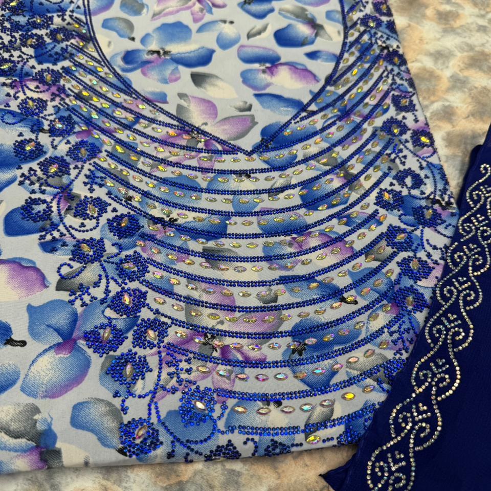 Gallery image for Hareer (silk) mukhawwar with sheila (scarf)