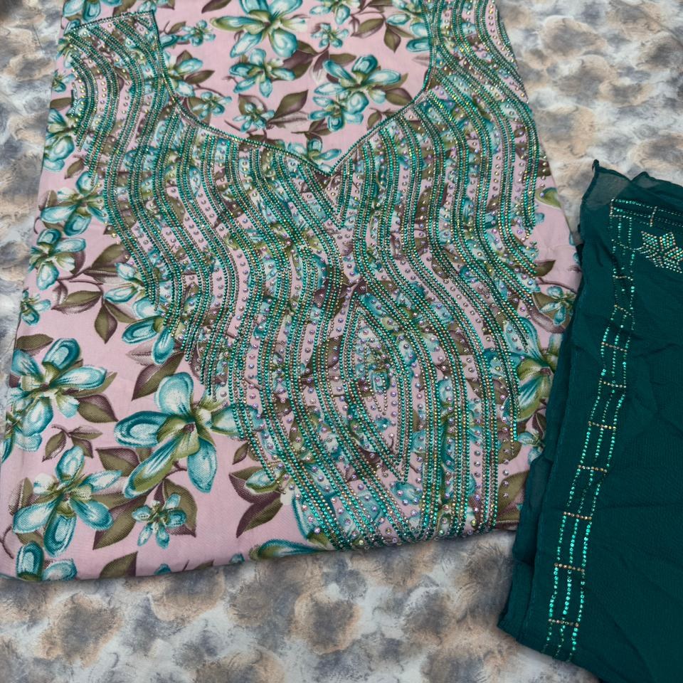 Gallery image for Indian silk mukhawwar with sheila