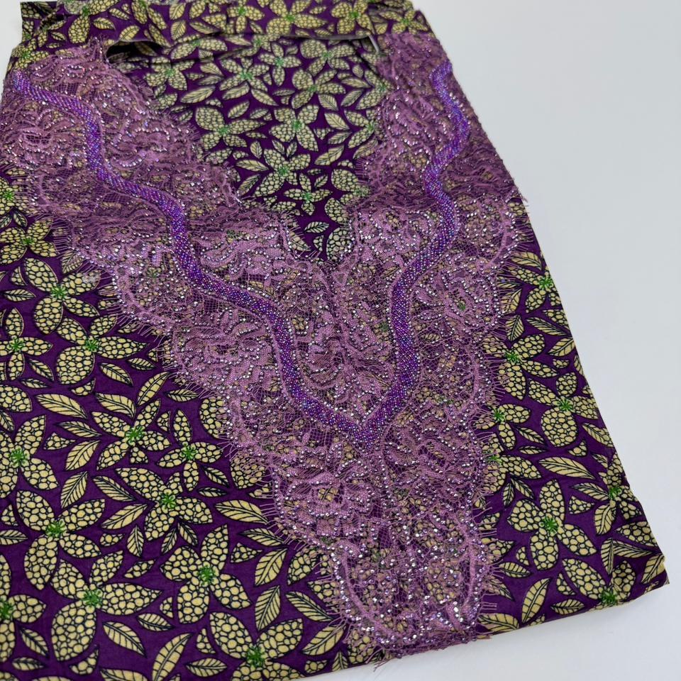 Gallery image for Cotton Dantel served with hand work