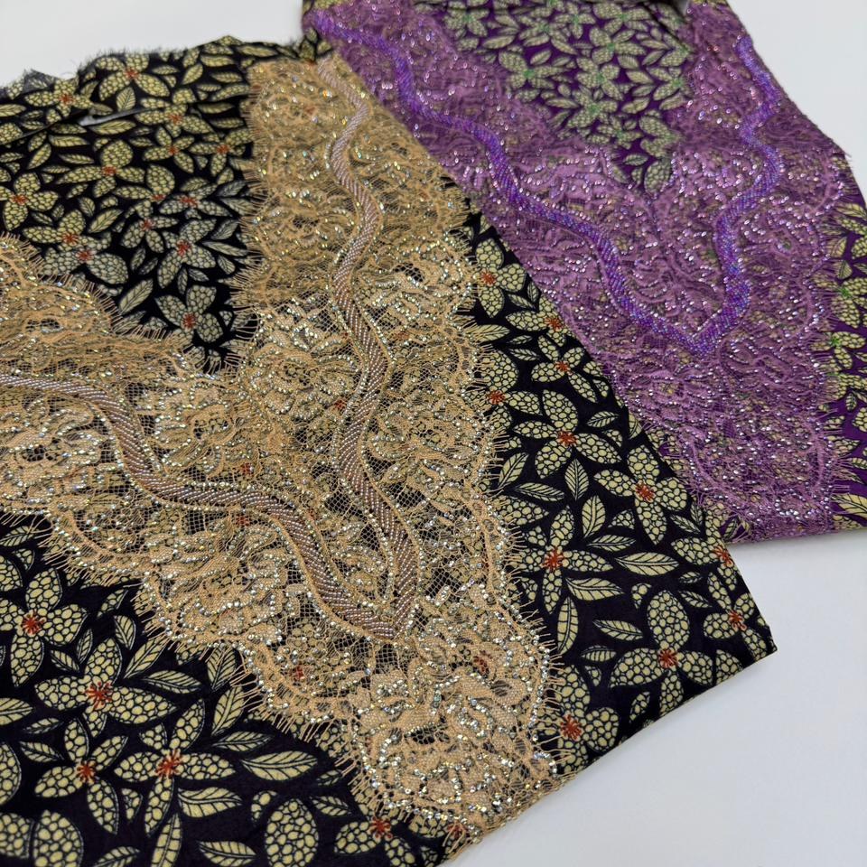Gallery image for Cotton Dantel served with hand work
