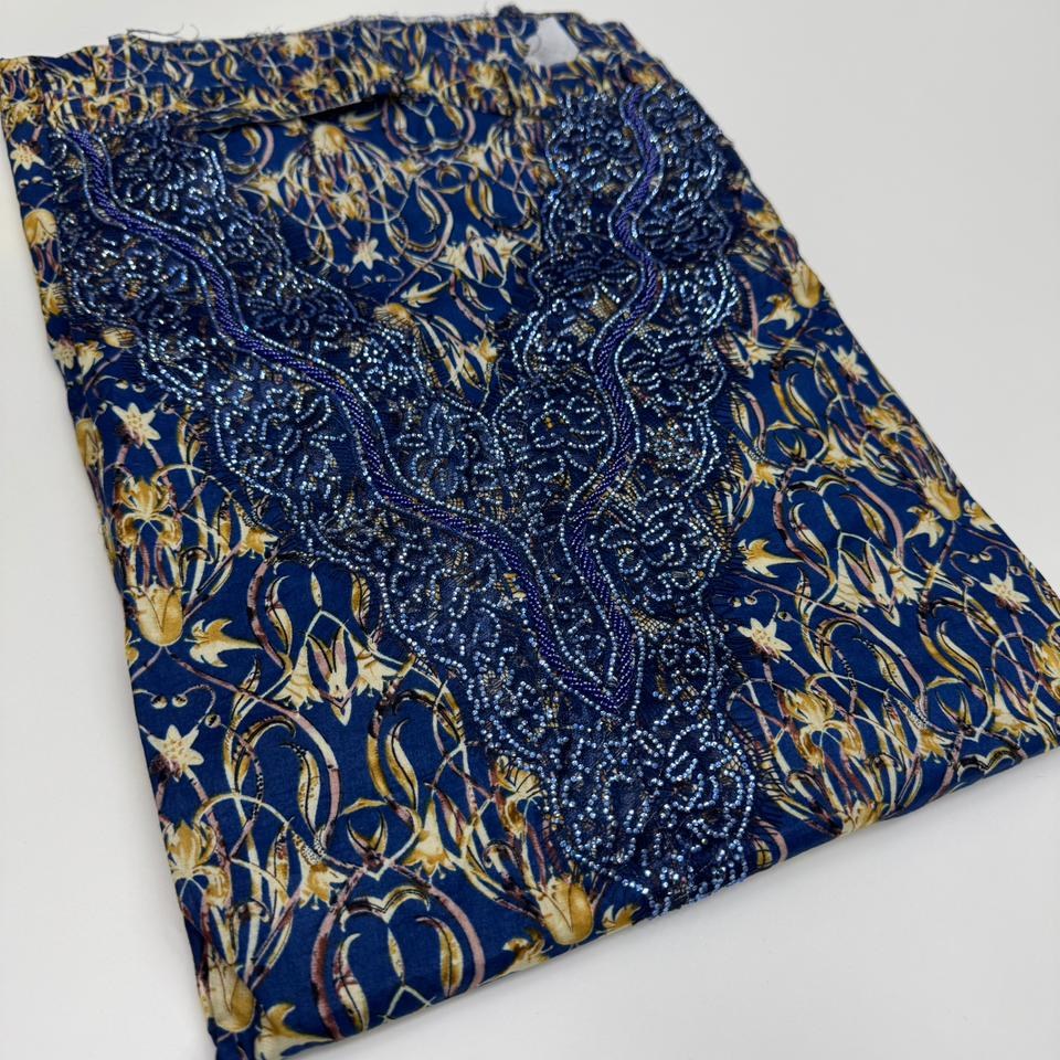 Gallery image for Cotton Dantel served with hand work