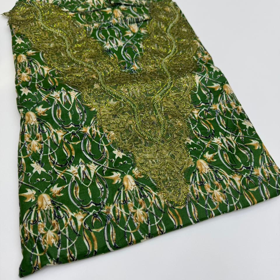 Gallery image for Cotton Dantel served with hand work