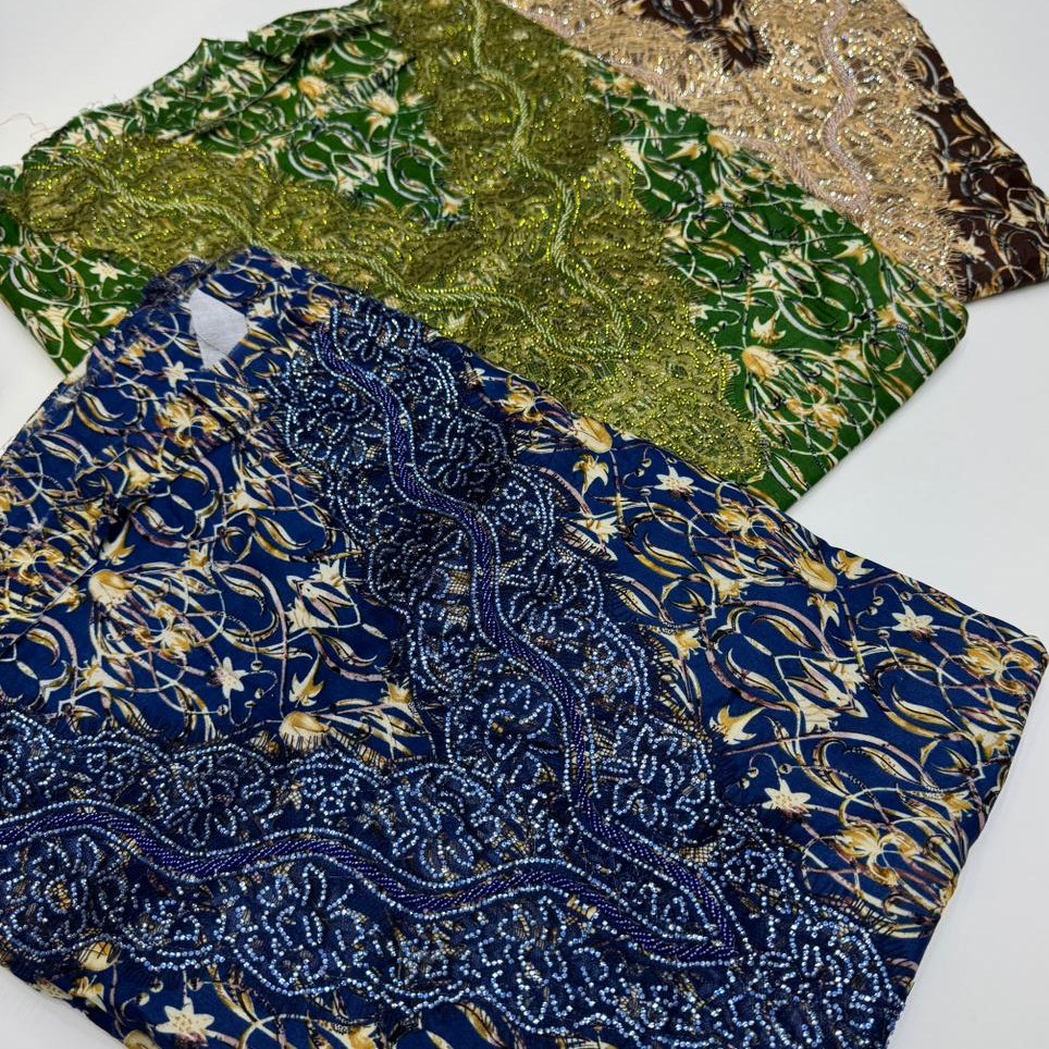 Gallery image for Cotton Dantel served with hand work