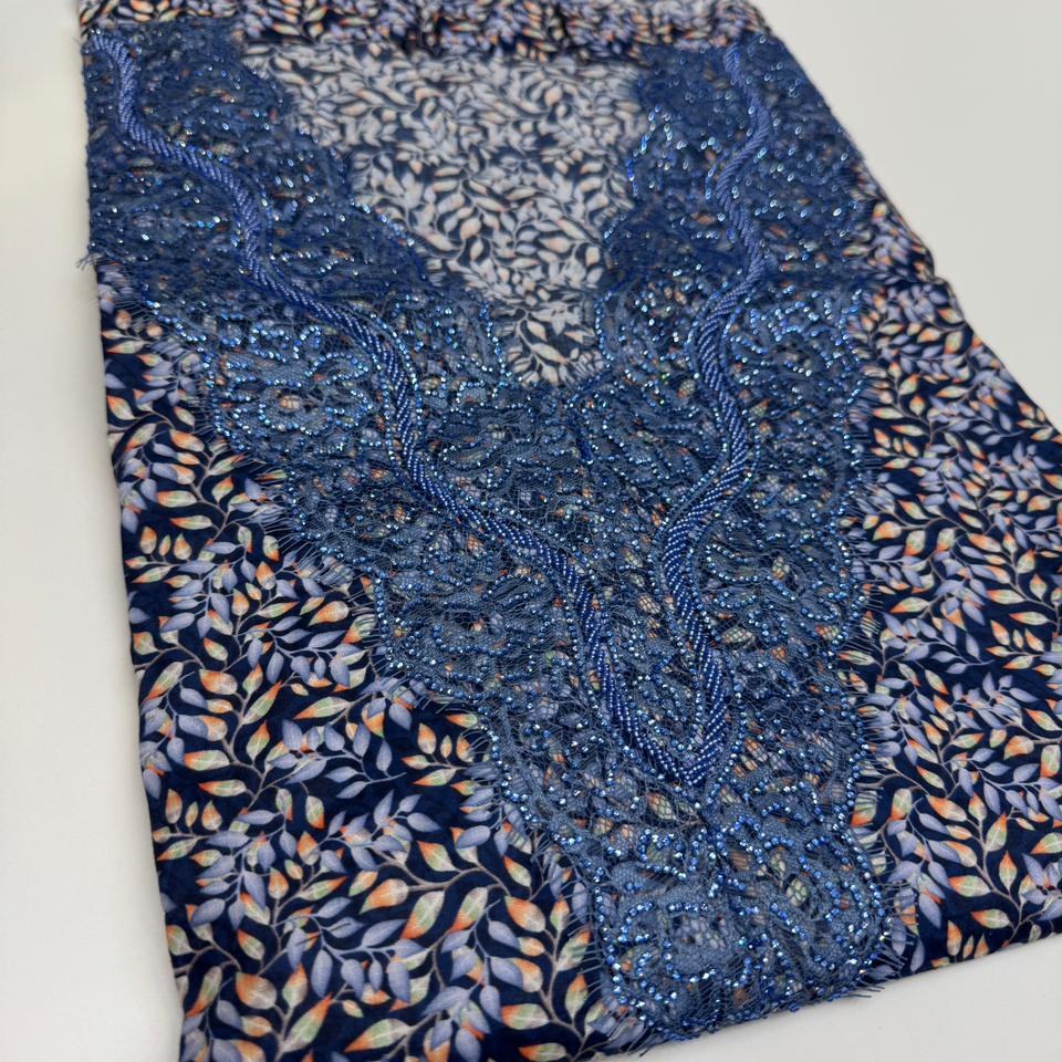 Gallery image for Cotton Dantel served with hand work