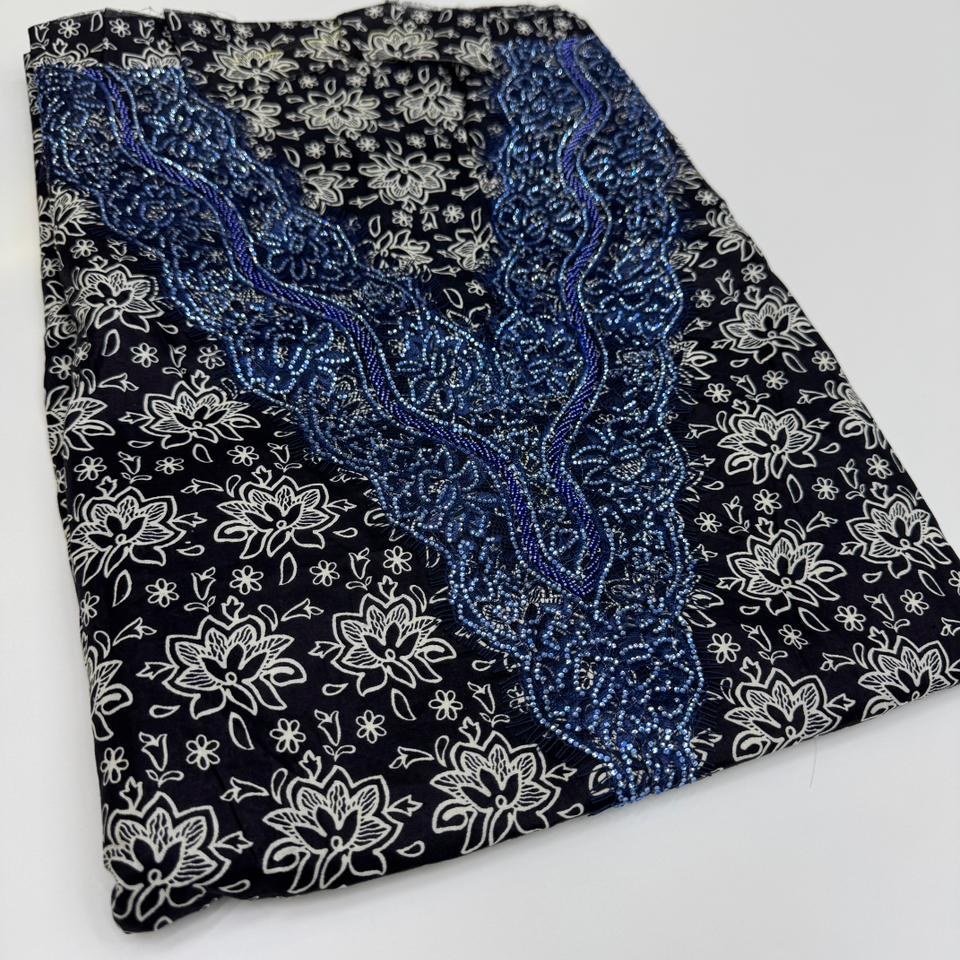 Gallery image for Cotton Dantel served with hand work