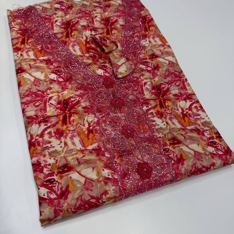 Gallery image for Cotton dantel mukhawwar