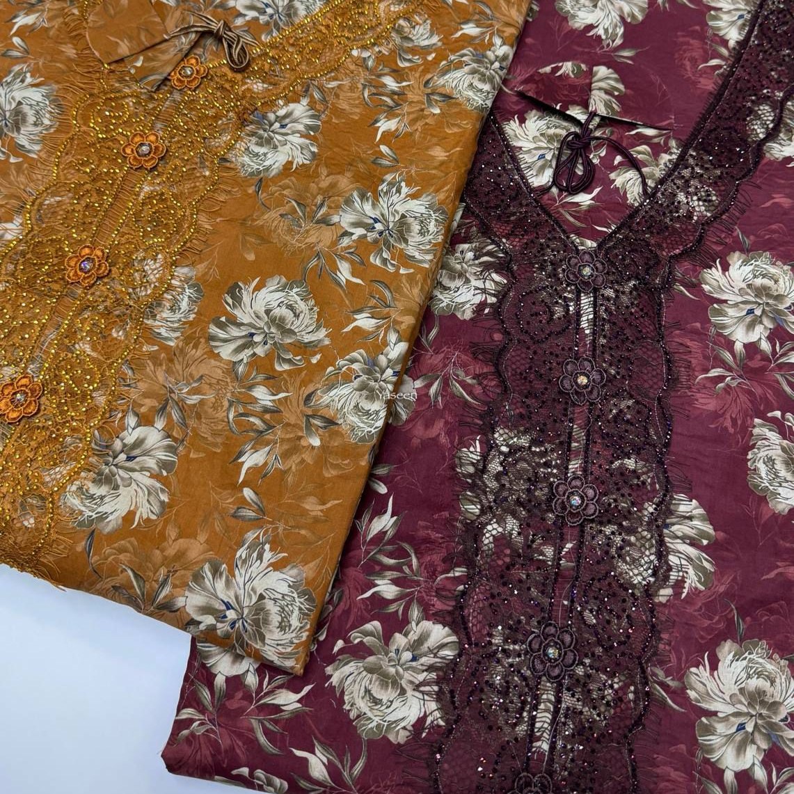 Gallery image for Cotton dantel mukhawwar
