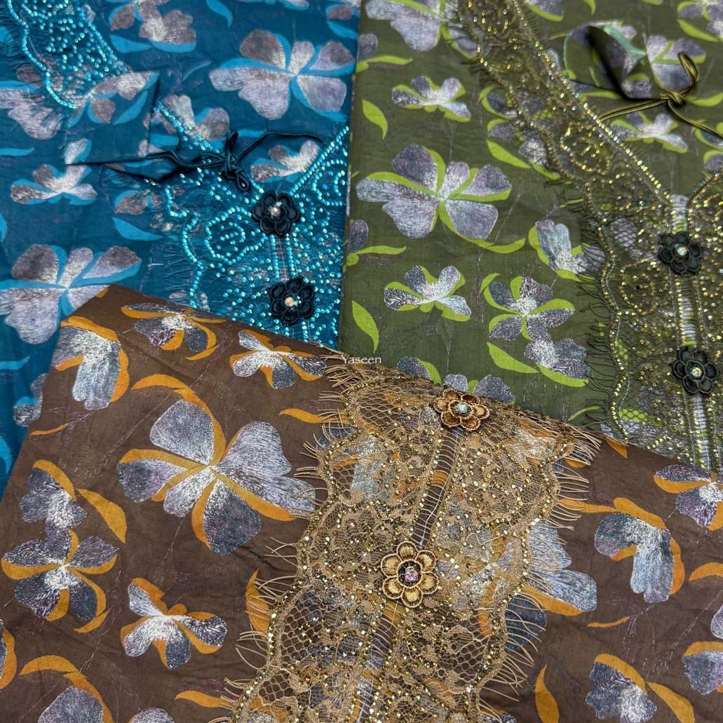 Gallery image for Cotton dantel mukhawwar