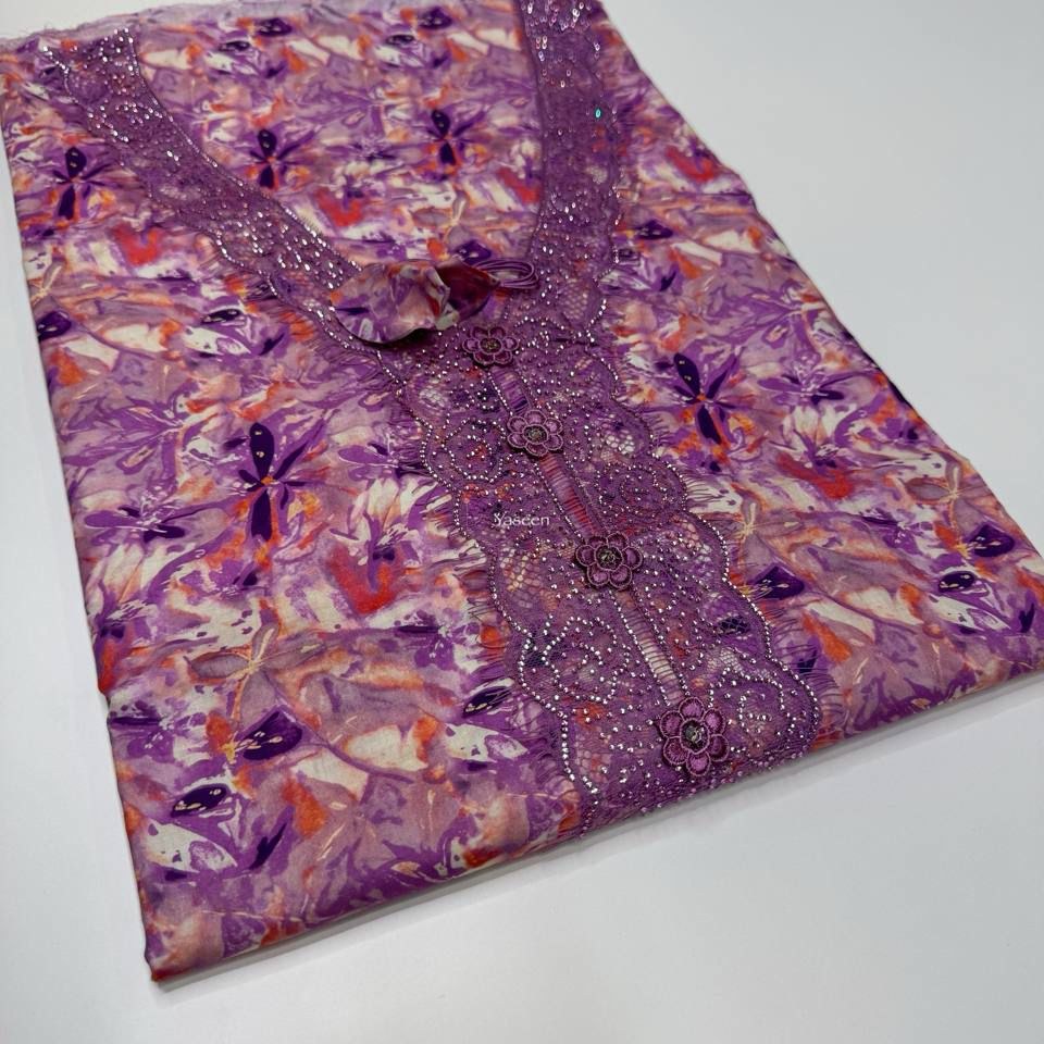 Gallery image for Cotton dantel mukhawwar