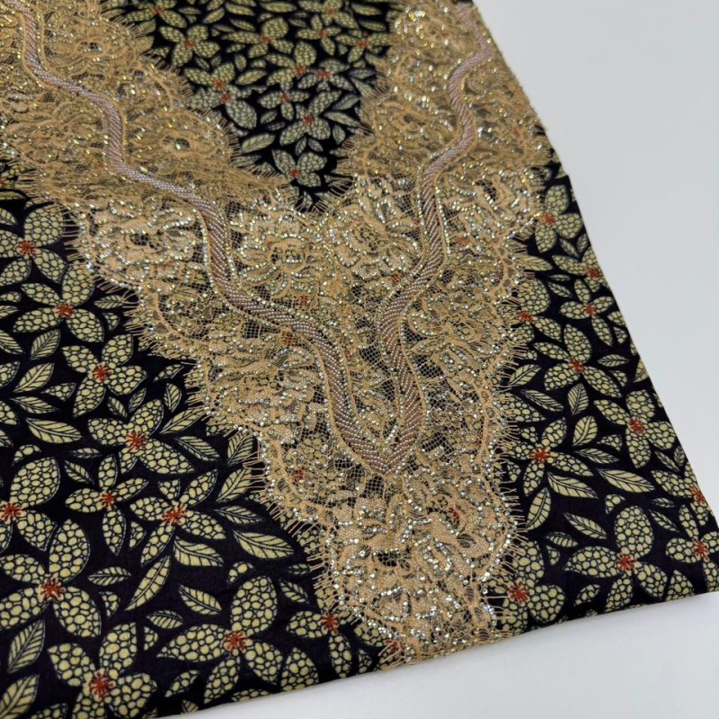 Cotton Dantel served with hand work